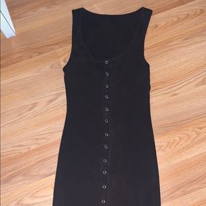 Buttoned up tight dress